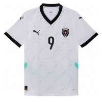 Austria Marcel Sabitzer #9 Replica Away Shirt Ladies Euro 2024 Short Sleeve